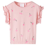 VidaXL Kindershirt 140 hellrosa