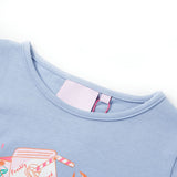 VidaXL Kindershirt 92 blau