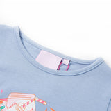 VidaXL Kindershirt 104 blau