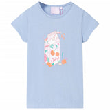 VidaXL Kindershirt 116 blau
