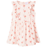 VidaXL Kinderkleid mit Rüschen 128 zartrosa