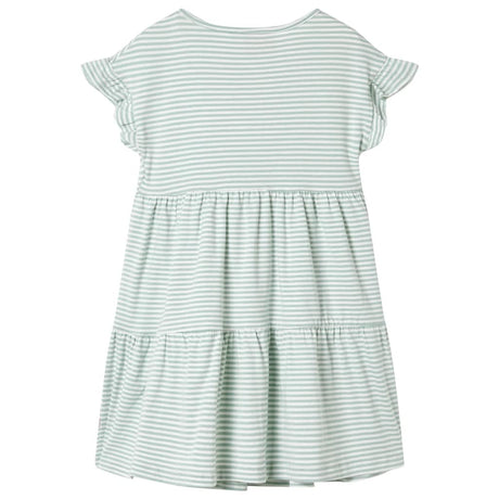 VidaXL Kinderkleid mit Rüschen an den Ärmeln 128 Mint