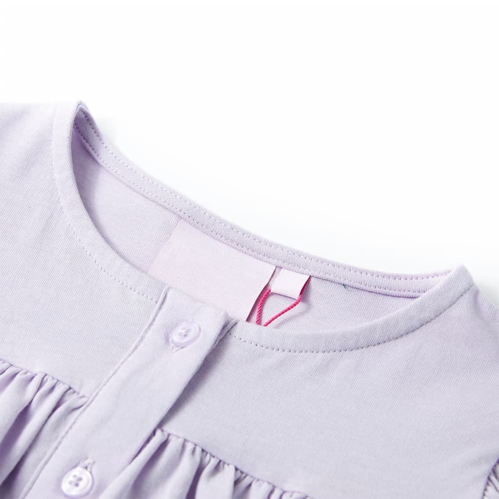 VidaXL Kindershirt 92 Flieder