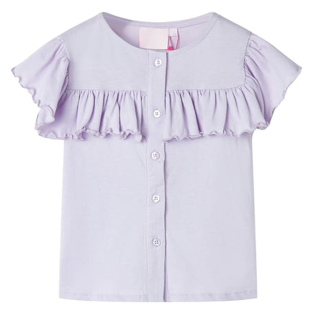 VidaXL Kindershirt 116 Flieder
