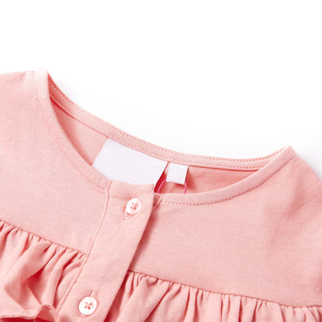 VidaXL Kindershirt 92 Mittelrosa