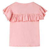 VidaXL Kindershirt 116 Mittelrosa