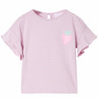 VidaXL Kindershirt mit Ärmeln mit Rüschen 104 Flieder