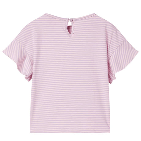 VidaXL Kindershirt mit Ärmeln mit Rüschen 104 Flieder