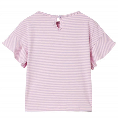 VidaXL Kindershirt mit Ärmeln mit Rüschen 116 Flieder