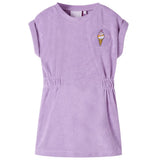 VidaXL Kinderkleid 104 Flieder