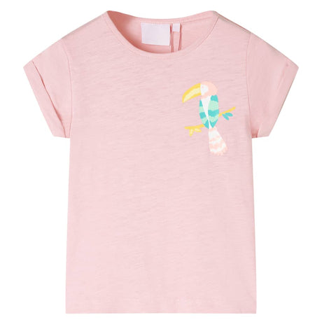 VidaXL Kindershirt 116 hellrosa