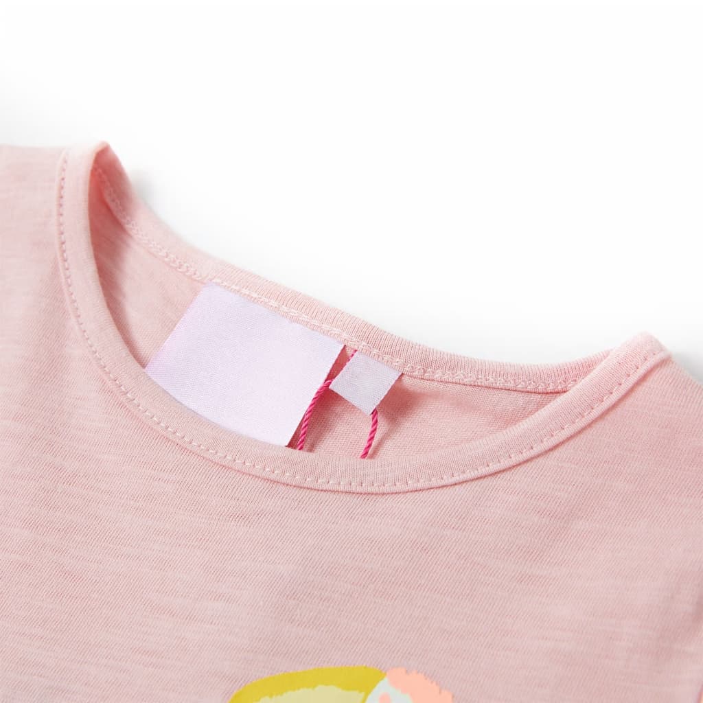 VidaXL Kindershirt 116 hellrosa