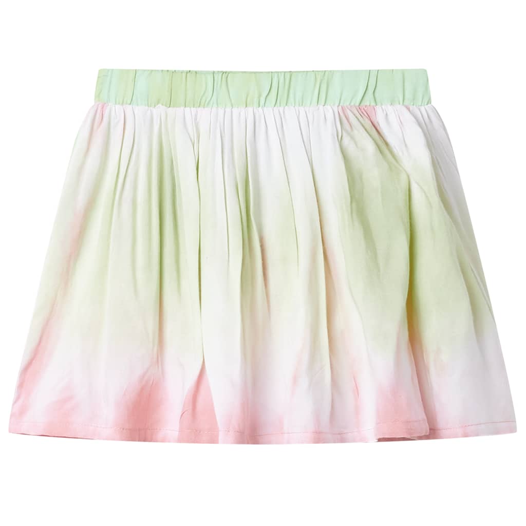 VidaXL Kinderrock plissiert 116 hellrosa