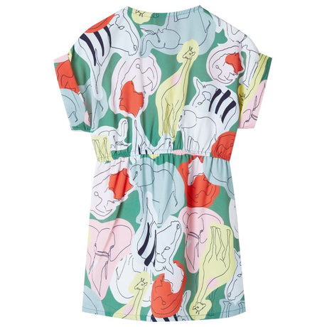 VidaXL Kinderkleid 116 Grün