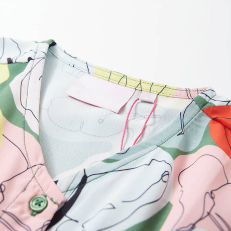 VidaXL Kinderkleid 128 grün