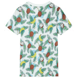 VidaXL Kindershirt mit kurzen Ärmeln 104 Mehrfarbig