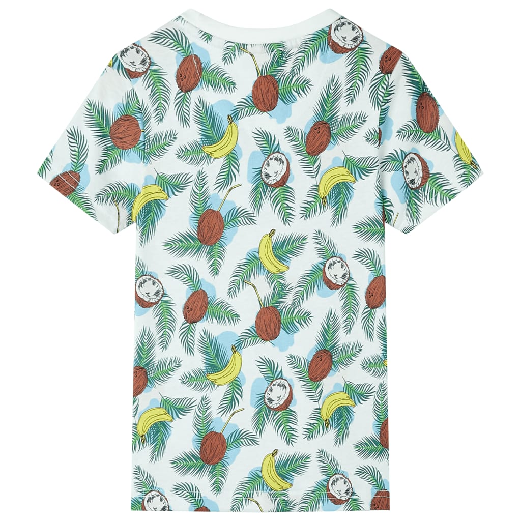 VidaXL Kindershirt mit kurzen Ärmeln 128 Mehrfarbig
