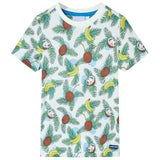 VidaXL Kindershirt mit kurzen Ärmeln 140 Mehrfarbig