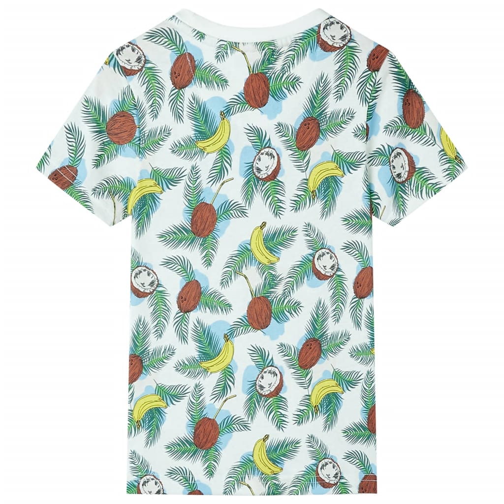 VidaXL Kindershirt mit kurzen Ärmeln 140 Mehrfarbig