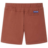 VidaXL Kindershorts mit Kordelzug 116 braun