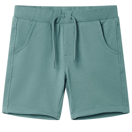 VidaXL Kindershorts mit Kordelzug 140 altpetrol