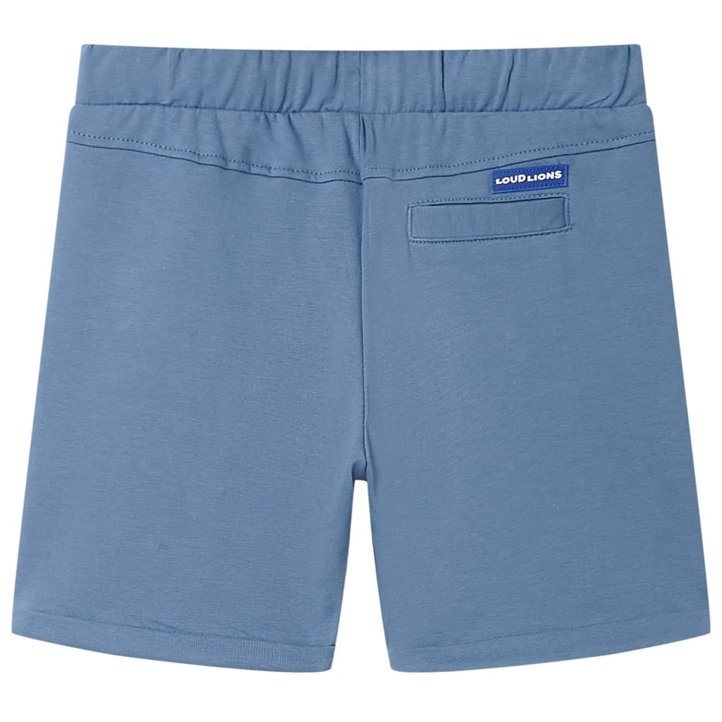 VidaXL Kindershorts mit Kordelzug 140 dunkelblau
