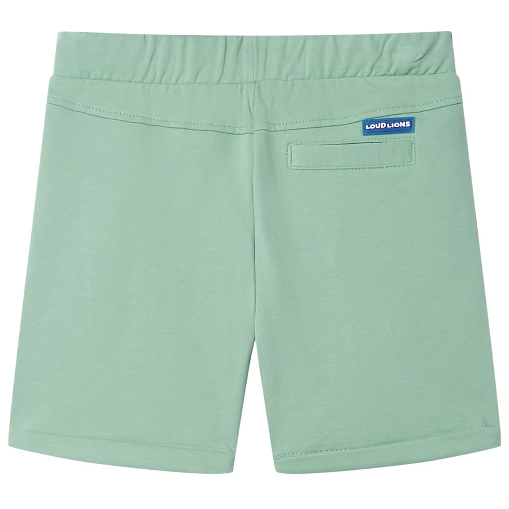 VidaXL Kindershorts mit Kordelzug 116 helles Khaki