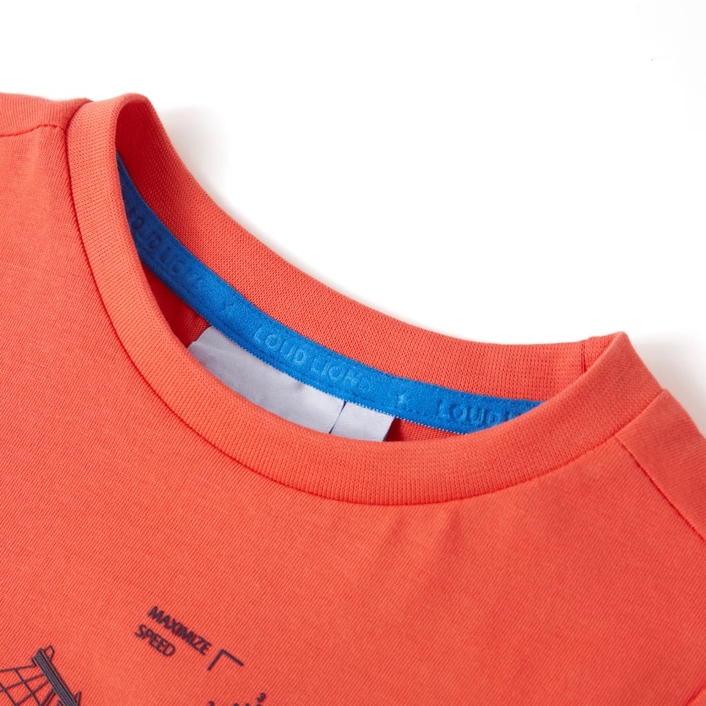 VidaXL Kindershirt 92 hellrot