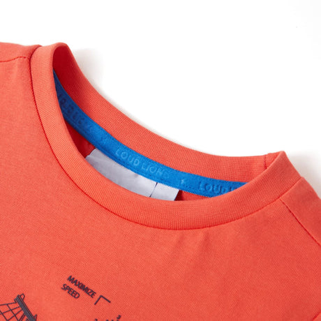 VidaXL Kindershirt 140 hellrot