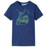 VidaXL Kindershirt 92 dunkelblau