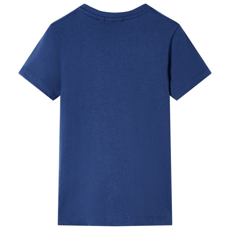 VidaXL Kindershirt 116 dunkelblau