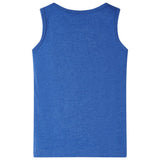 VidaXL Kinder-Top 104 gemischtes Blau
