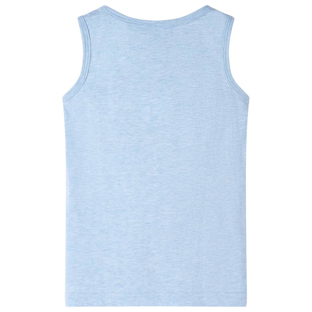 VidaXL Kinder-Top 140 gemischtes weiches Blau