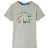 VidaXL Kinderhemd 116 helles Khaki