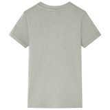 VidaXL Kinderhemd 116 helles Khaki