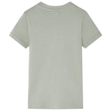 VidaXL Kindershirt 140 Hellkhaki