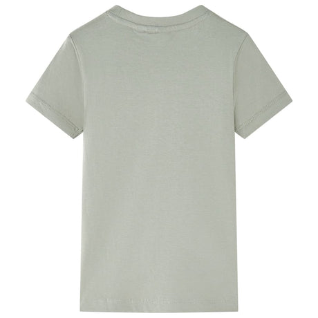 VidaXL Kindershirt 140 Hellkhaki