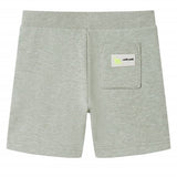 VidaXL Kindershorts mit Kordelzug 128 helles Khaki gemischt