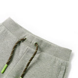 VidaXL Kindershorts mit Kordelzug 140 gemischtes helles Khaki