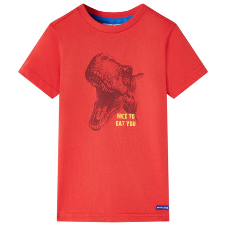VidaXL Kindershirt 104 rot