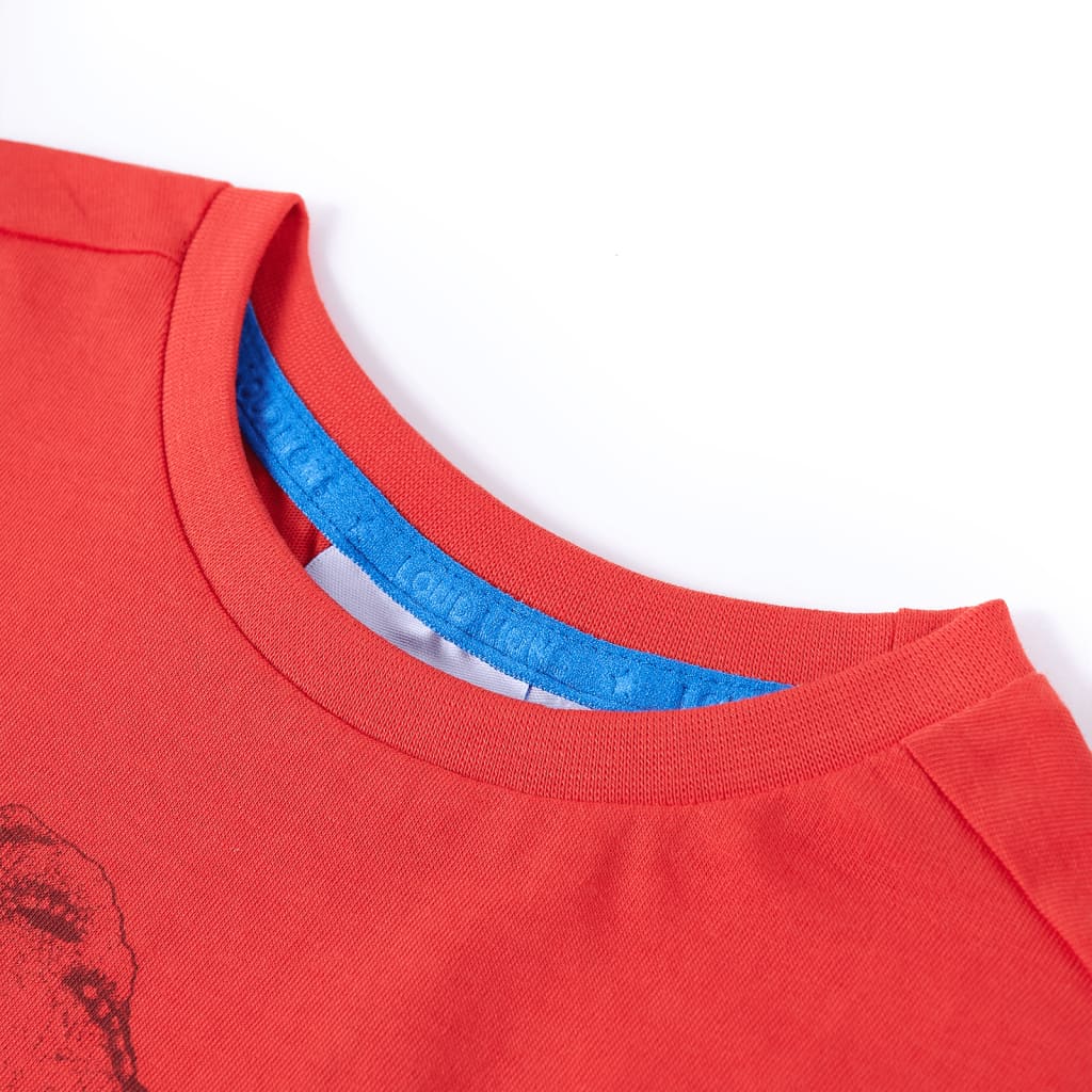 VidaXL Kindershirt 116 rot