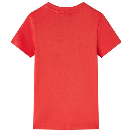 VidaXL Kindershirt 128 rot