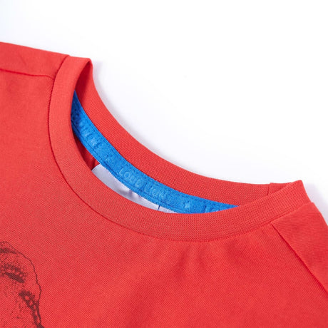 VidaXL Kindershirt 128 rot
