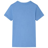 VidaXL Kindershirt 104 mittelblau