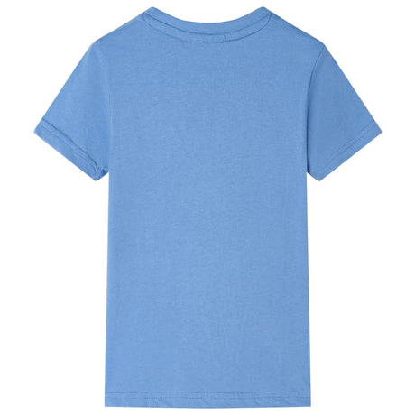 VidaXL Kindershirt 104 mittelblau