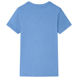 VidaXL Kindershirt 140 Mittelblau