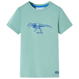 VidaXL Kinderhemd 104 helles Khaki