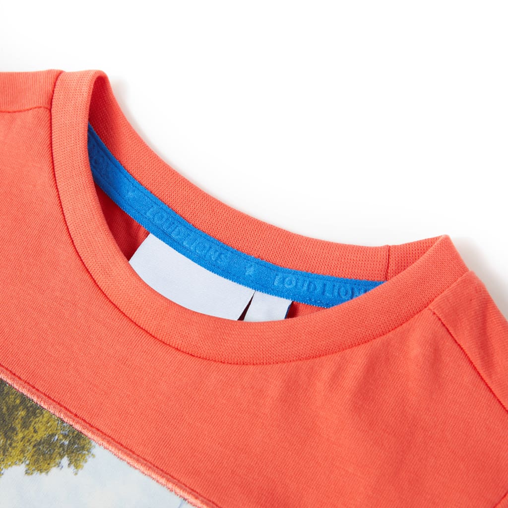 VidaXL Kindershirt 140 hellrot