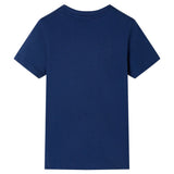 VidaXL Kindershirt 116 dunkelblau