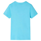 VidaXL Kinderhemd 128 Meeresblau